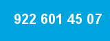 922 601 45 07 922 601 45 07